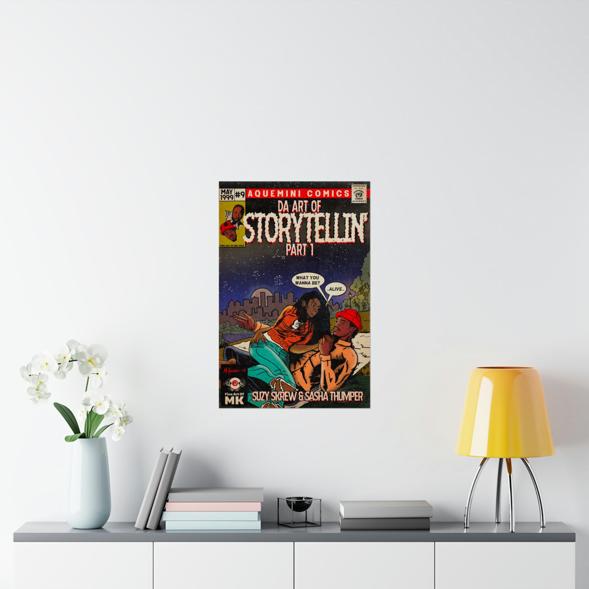 Da Art of Storytellin’ Part 1 - Matte Vertical Poster