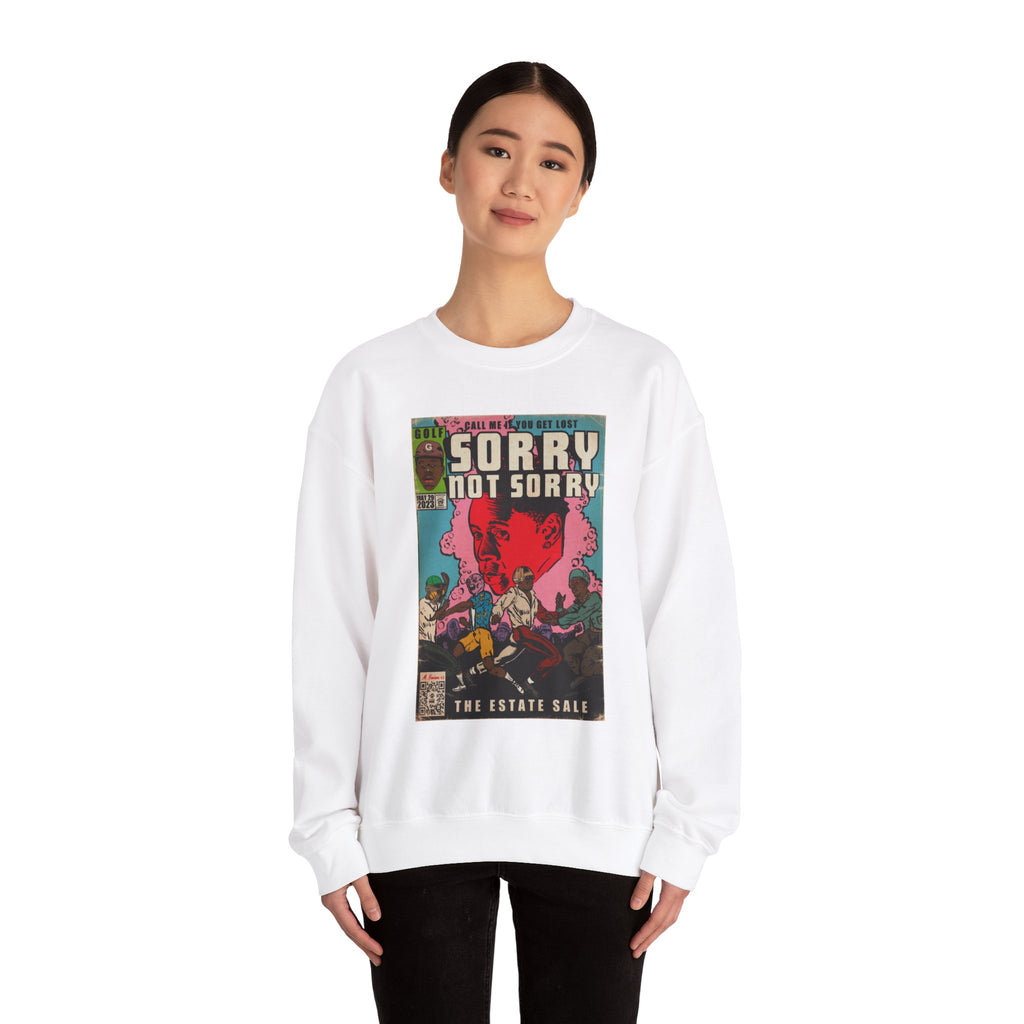 Tyler - Sorry Not Sorry - Unisex Heavy Blend™ Crewneck Sweatshirt