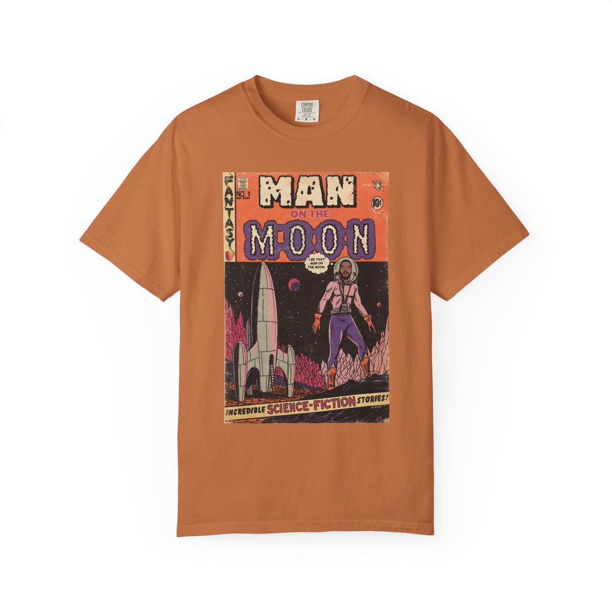 Man on the Moon - Unisex Comfort Colors T-shirt