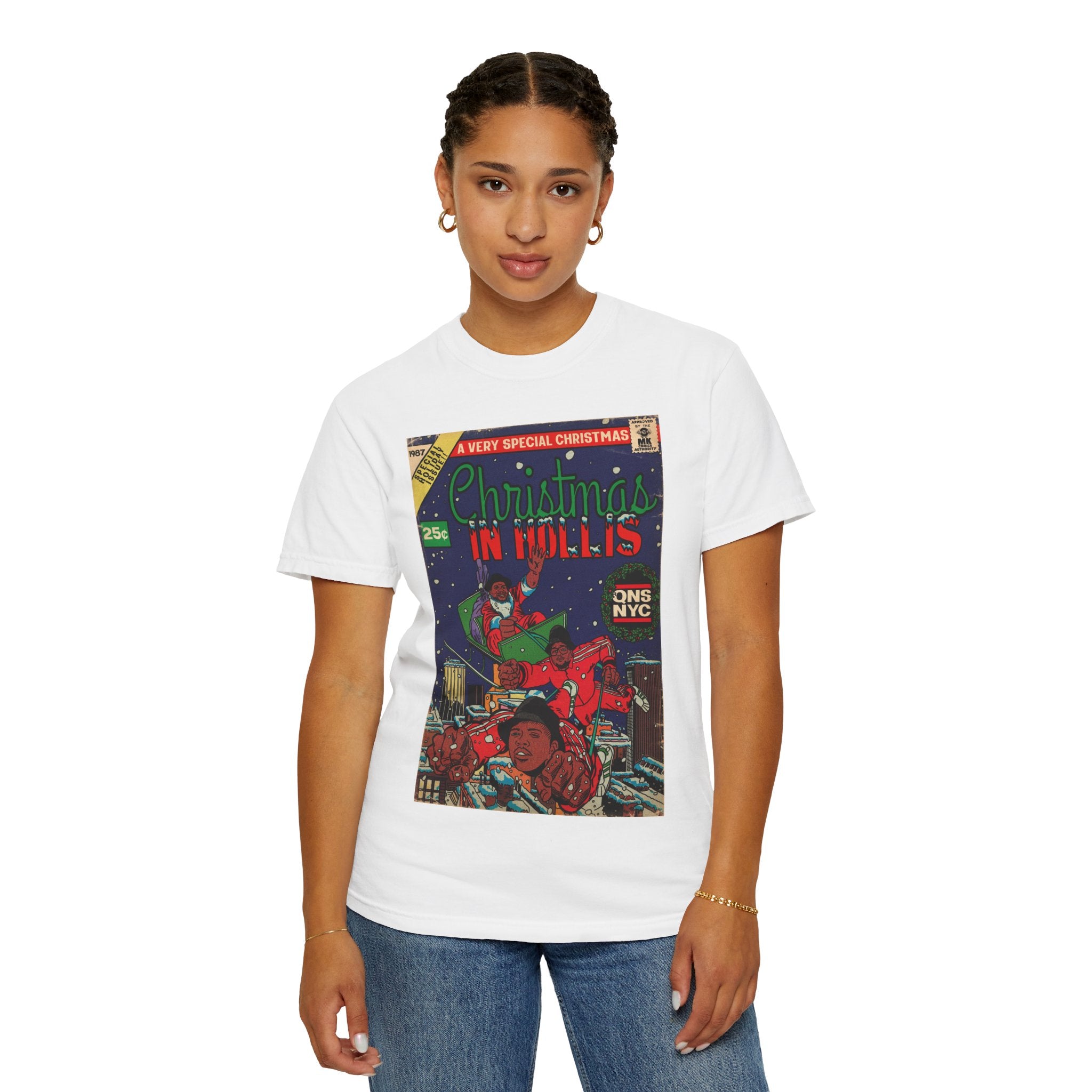 Christmas in Hollis - Unisex Comfort Colors T-shirt
