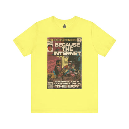 Childish Gambino- Because The Internet - Unisex Jersey Short Sleeve Tee