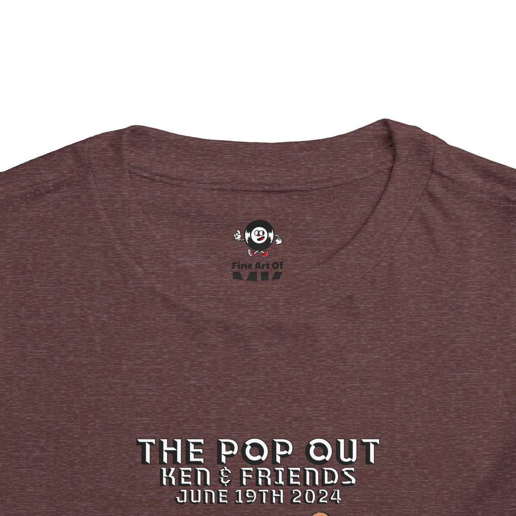 The Pop Out - Toddler Short Sleeve Tee
