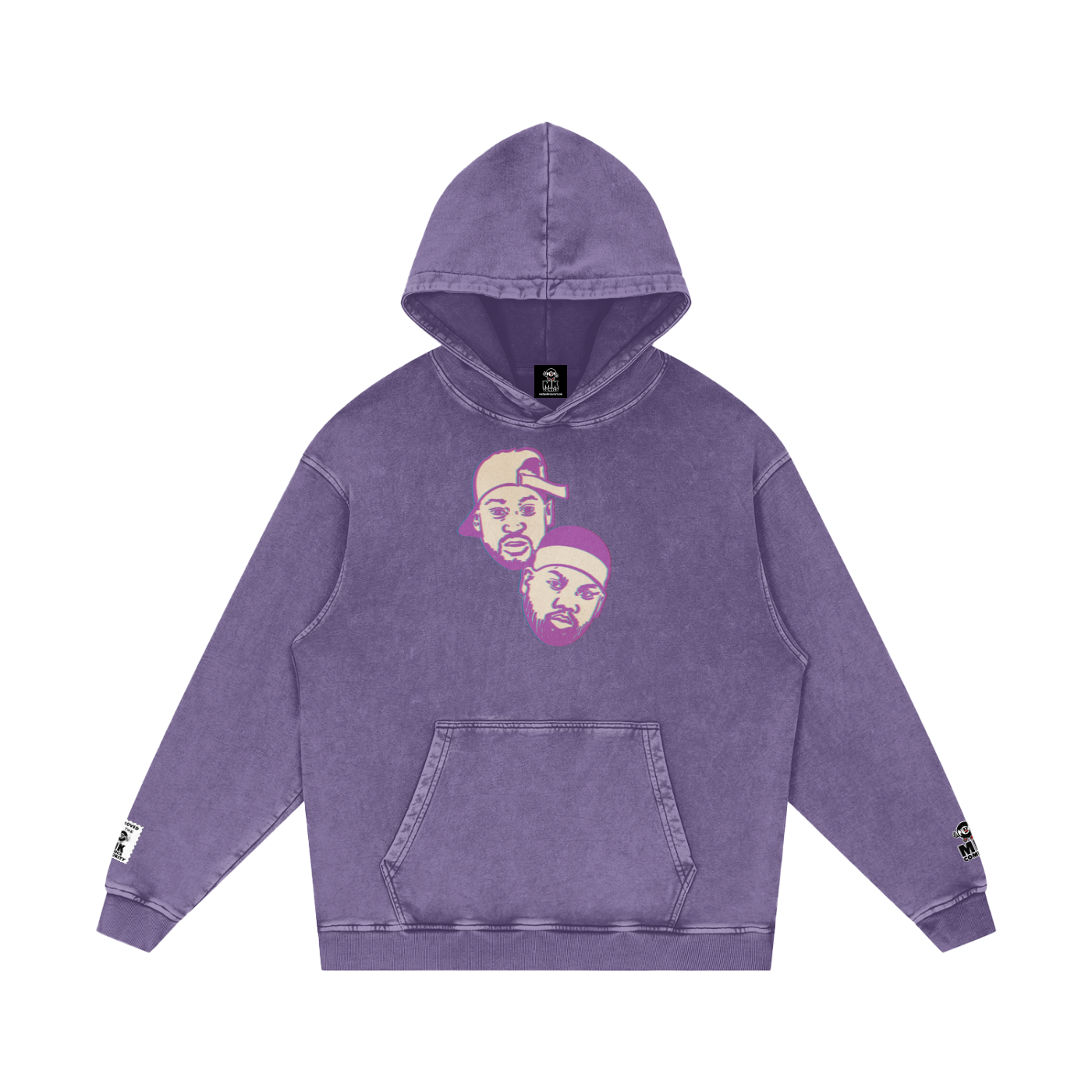 Only Built 4 Cuban Linx - Snow Washed Loose Cotton Hoodie
