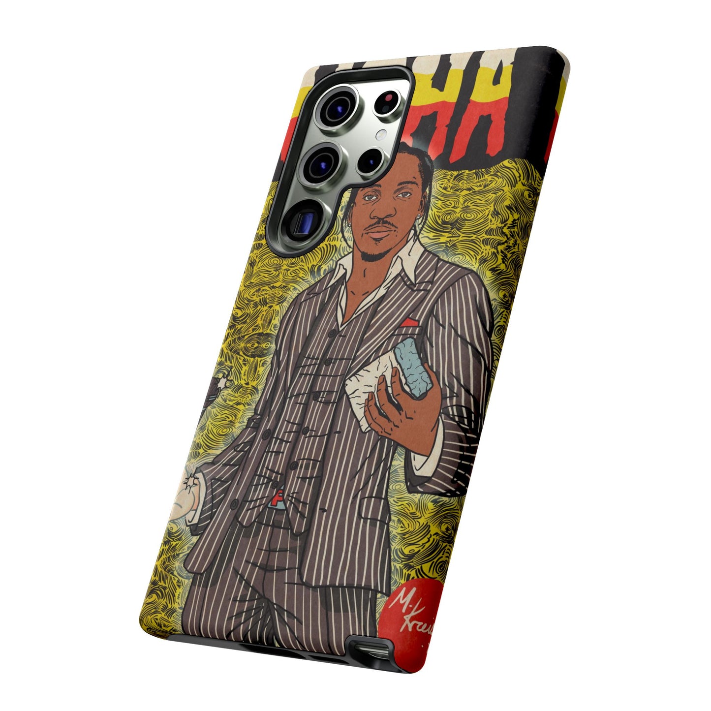 Pusha T - Comic Book Art - Tough Phone Cases
