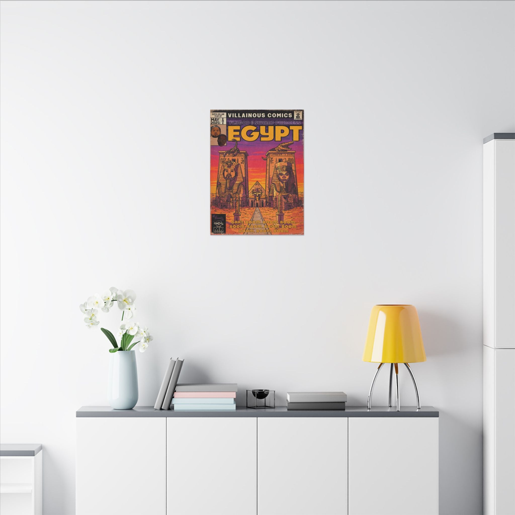 Egypt Remix - Matte Canvas, Stretched, 0.75" (Multi-Size)
