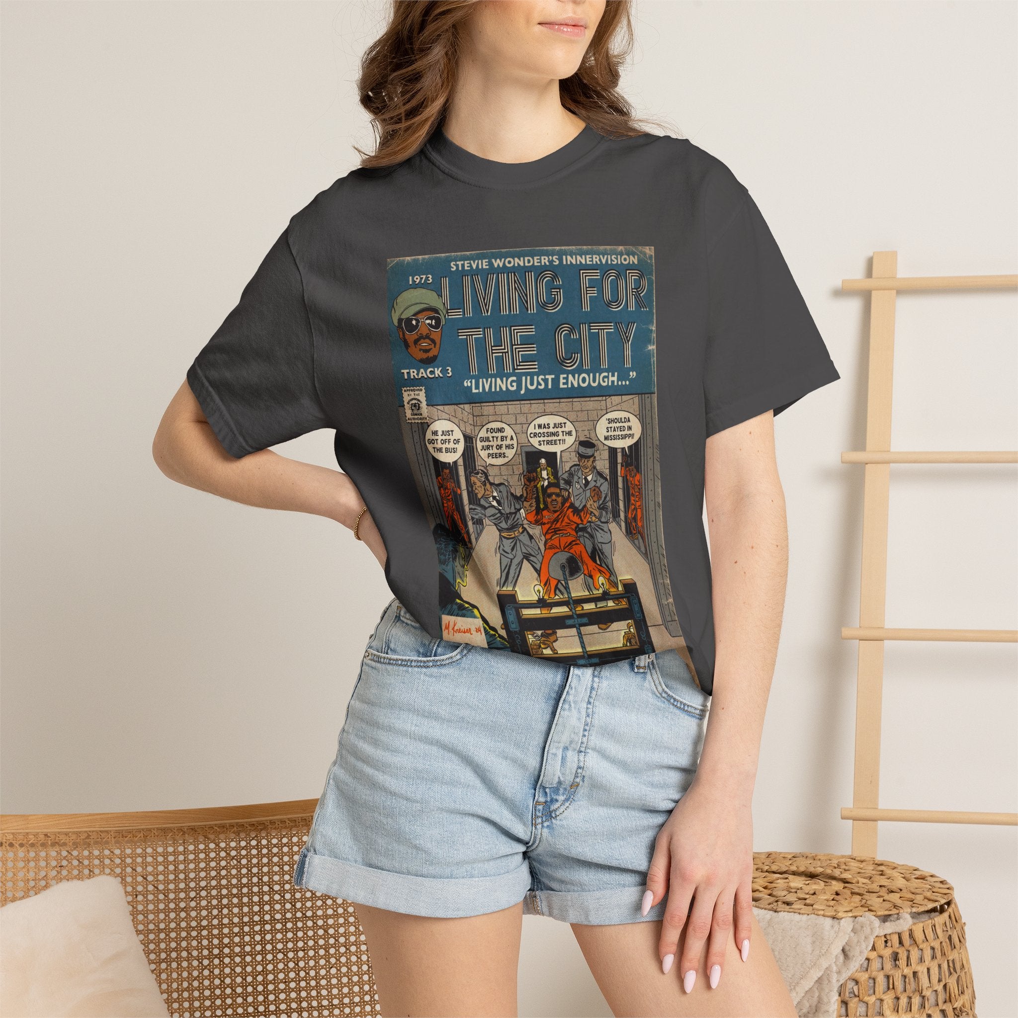 Living For The City - Unisex Comfort Colors T-shirt