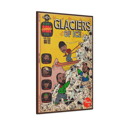 Rae, Ghost, Masta - Glaciers of Ice - Gallery Canvas Wraps, Vertical Frame