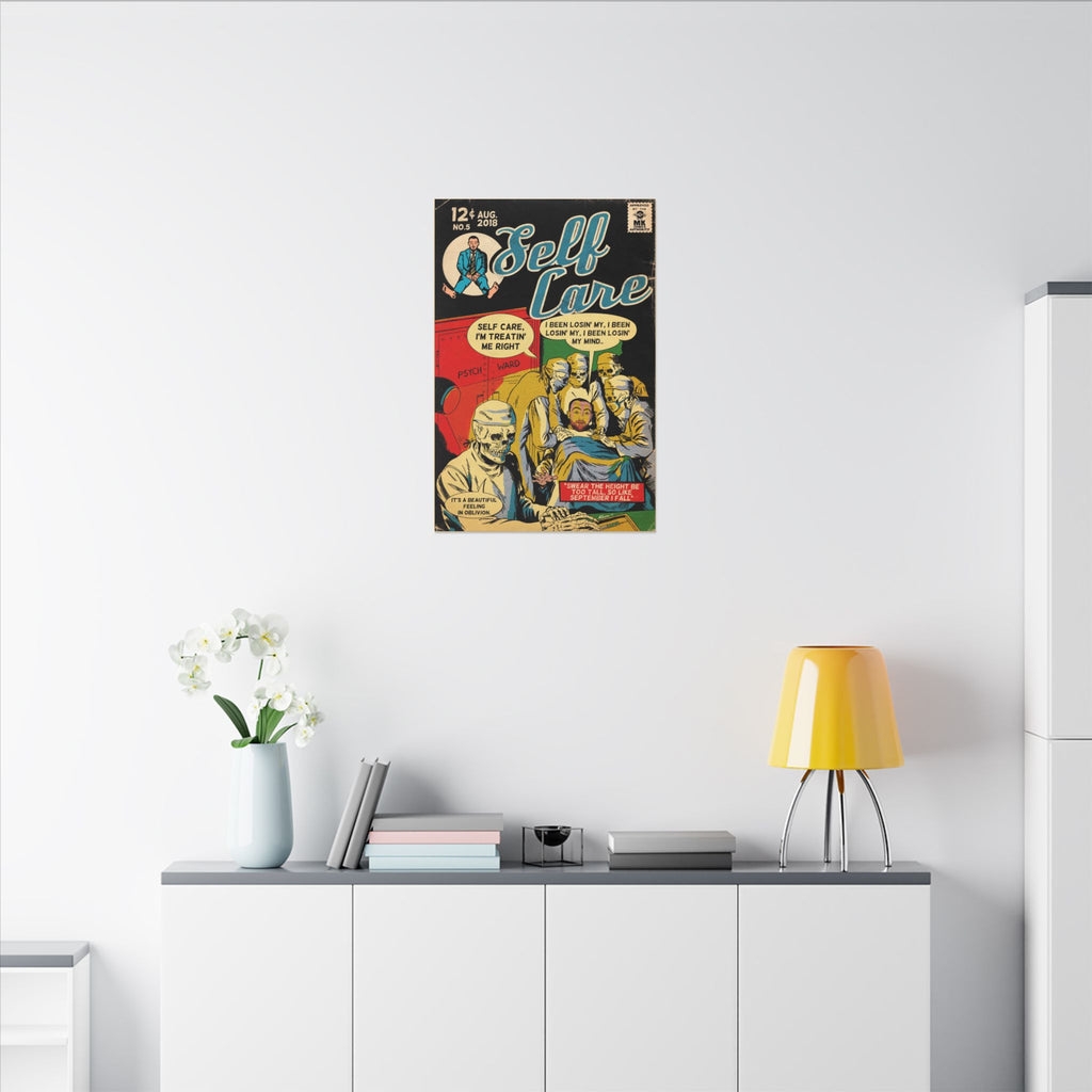 Self Care - Matte Canvas, Stretched