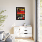 Be Quiet and Drive - Matte Canvas, Framed (Multi-color)
