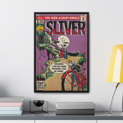 Nirvana - Sliver - Gallery Canvas Wraps, Vertical Frame