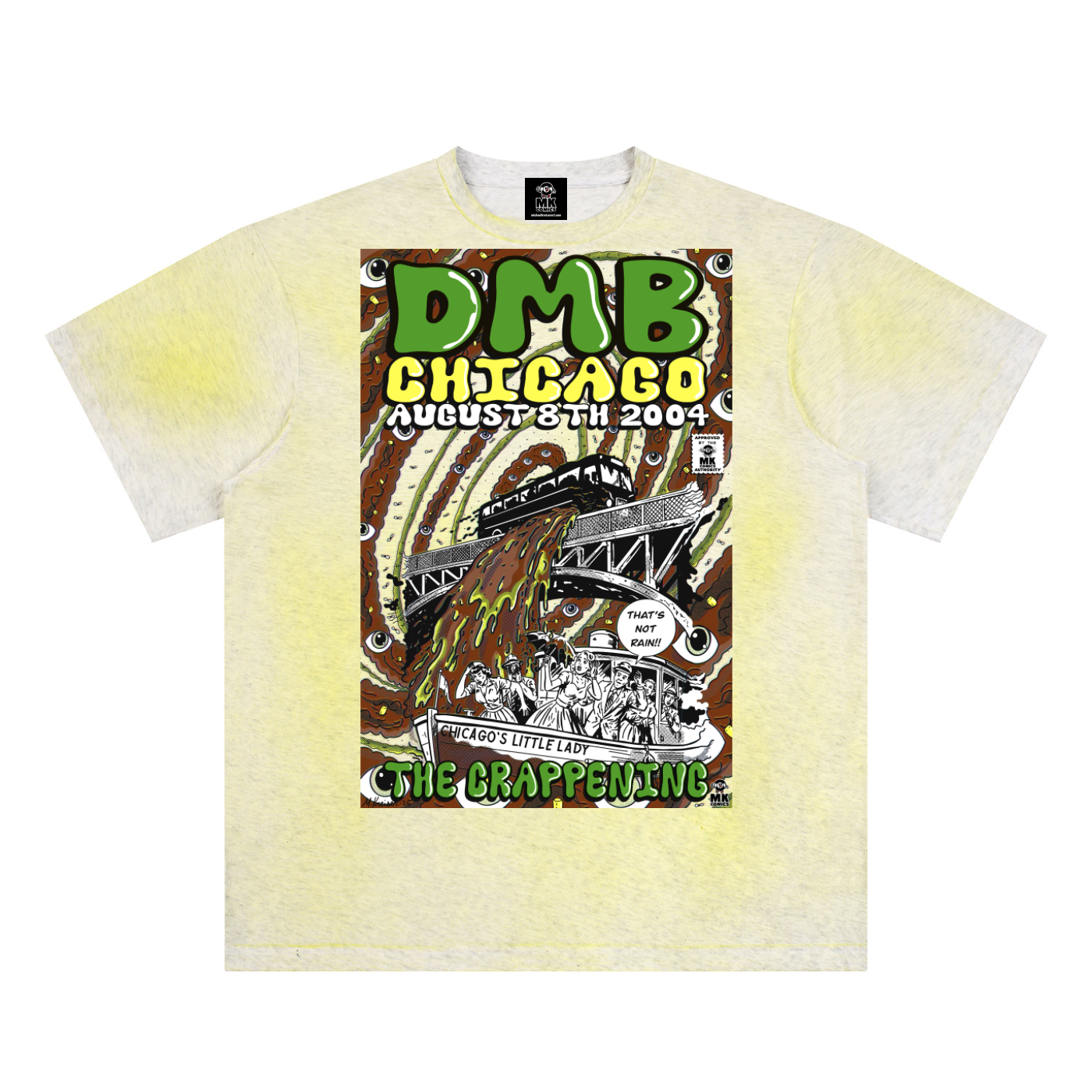 The Crappening - Sun Fade Hand-Painted T-Shirt