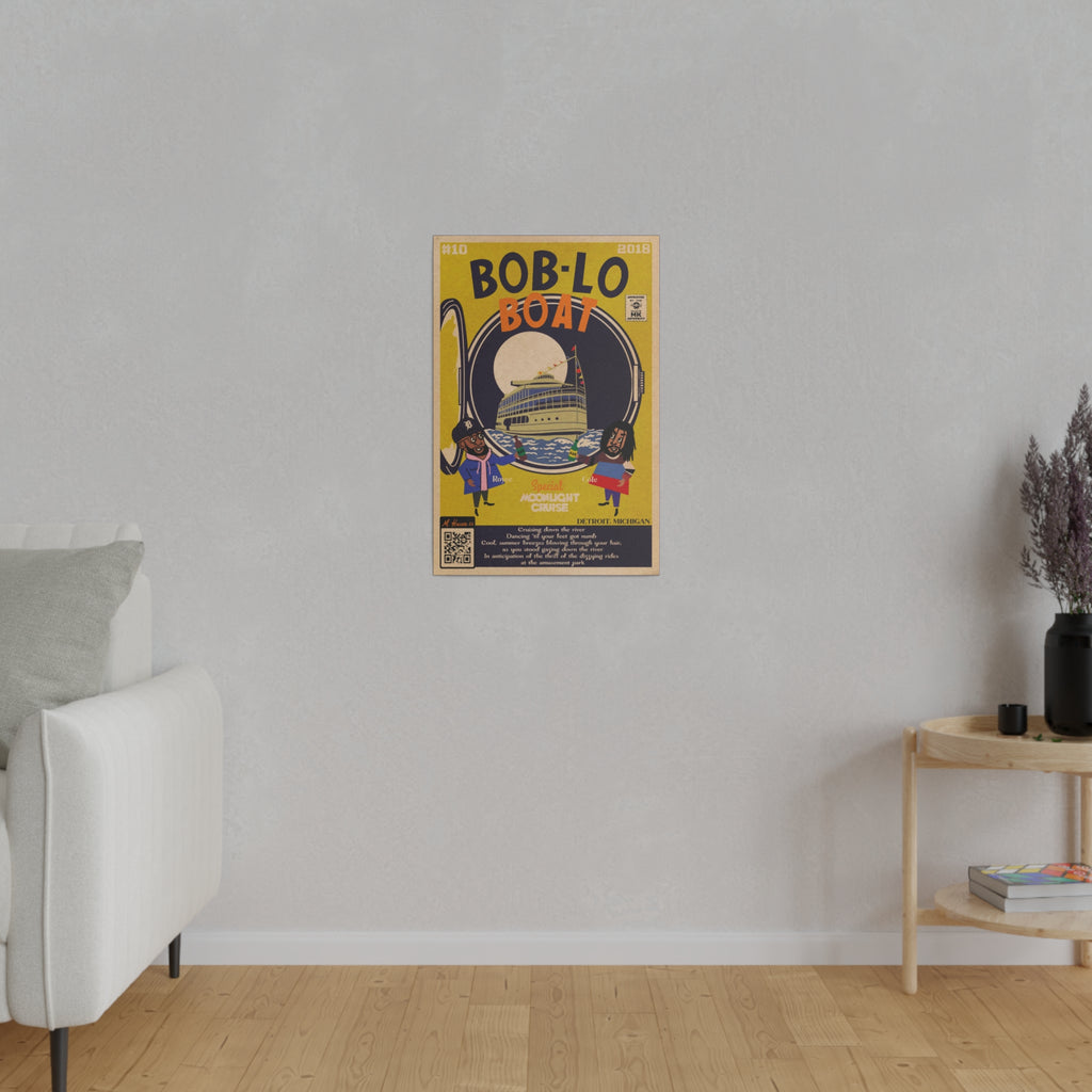 Boblo Boat - Matte Canvas, Stretched