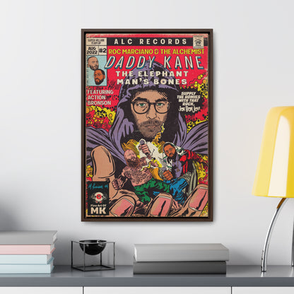 Roc Marciano, Alchemist, Action Bronson - Daddy Kane -  Gallery Canvas Wraps, Vertical Frame