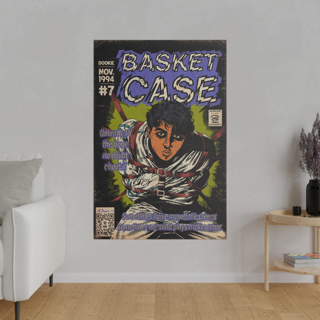 Basket Case - Matte Canvas, Stretched, 0.75"
