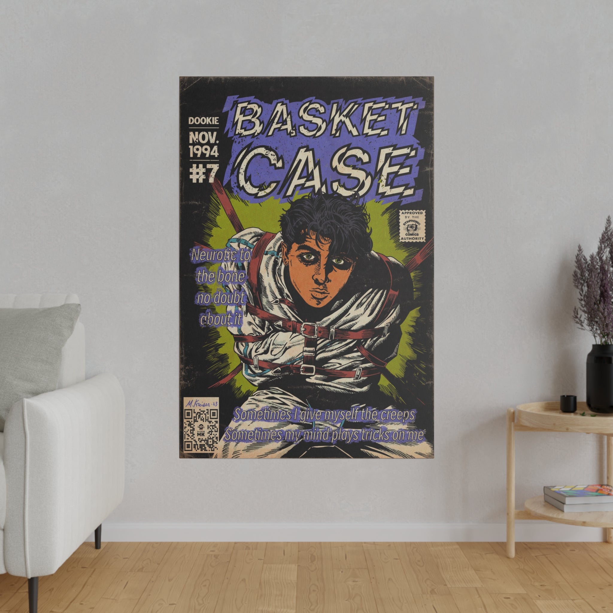Basket Case - Matte Canvas, Stretched, 0.75"