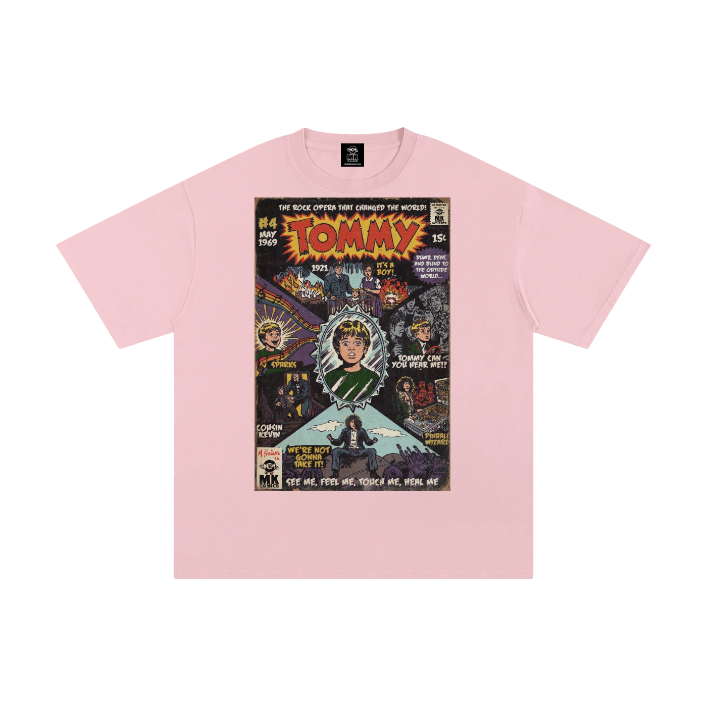 Tommy - Unisex Pure Cotton T-Shirt