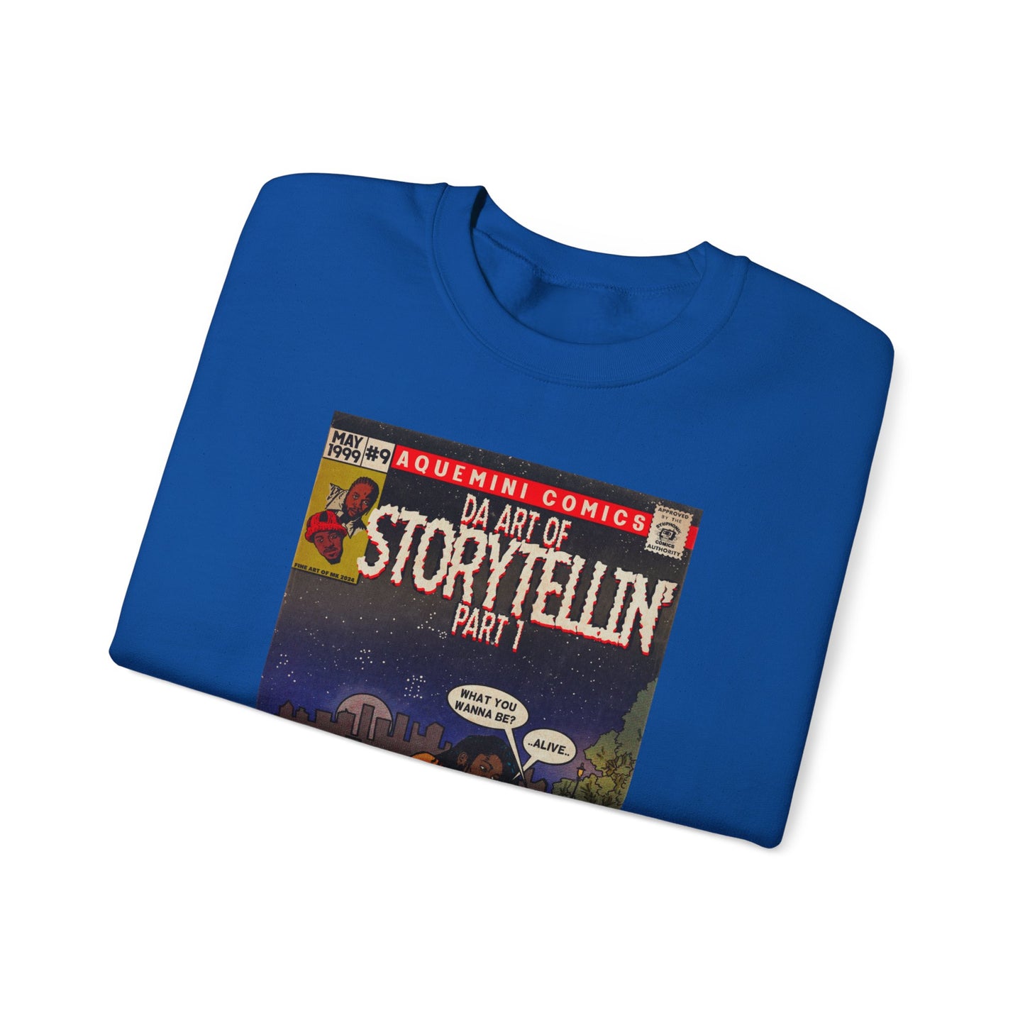 Da Art of Storytellin’ Part 1 - Unisex Heavy Blend™ Crewneck Sweatshirt