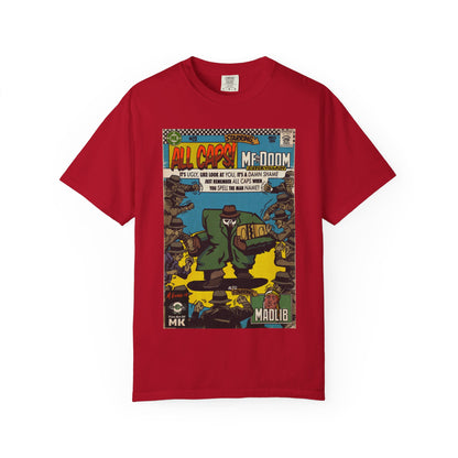 MF DOOM - All Caps - Unisex Comfort Colors T-shirt