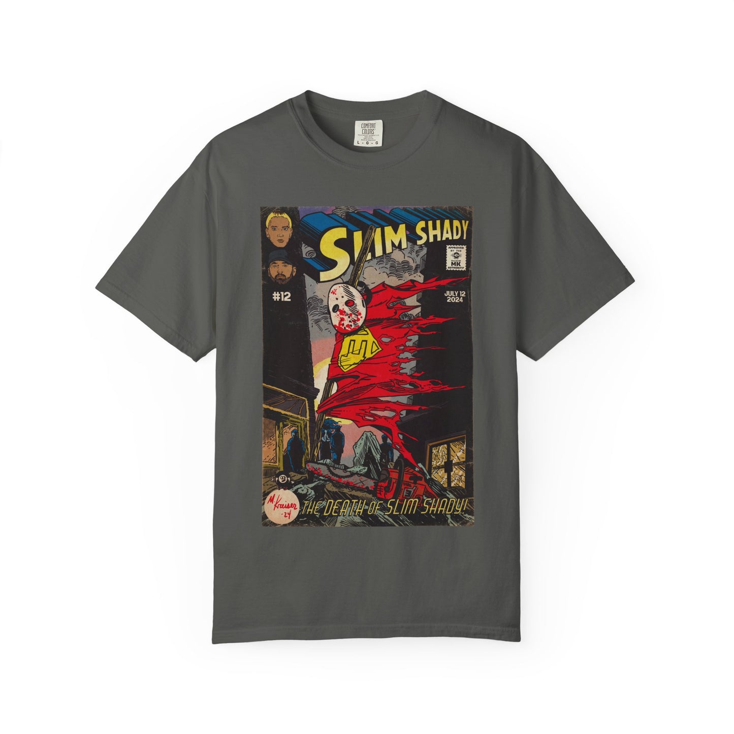 Eminem - Death of Slim Shady - Unisex Comfort Colors T-shirt