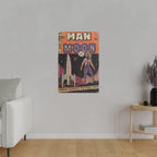 Man On The Moon - Matte Canvas, Stretched, 0.75"