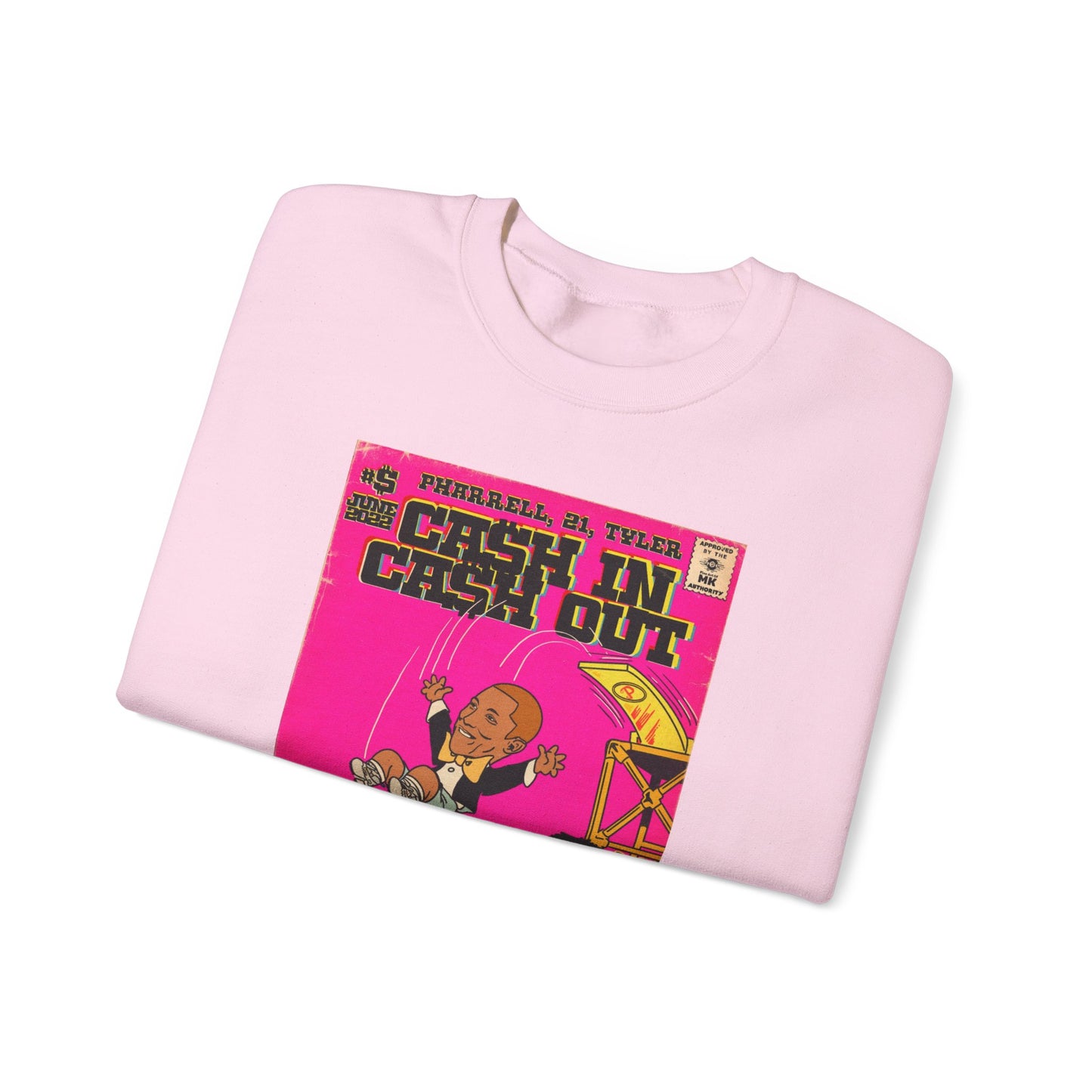 Pharrell, 21 Savage & Tyler - Cash In Cash Out - Unisex Heavy Blend™ Crewneck Sweatshirt