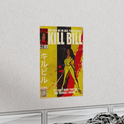 SZA - Kill Bill -  Vertical Matte Poster