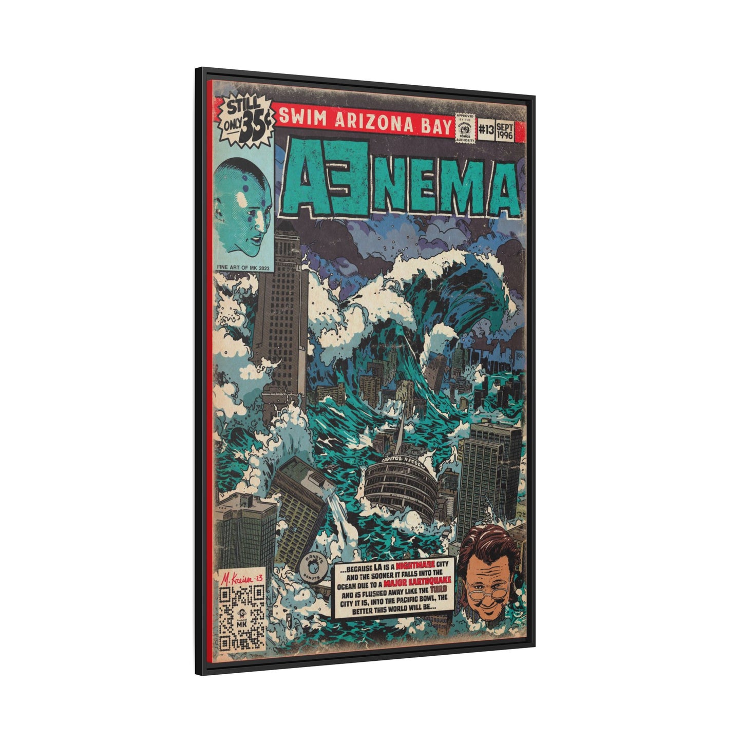 Tool - Aenema - Gallery Canvas Wraps, Vertical Frame