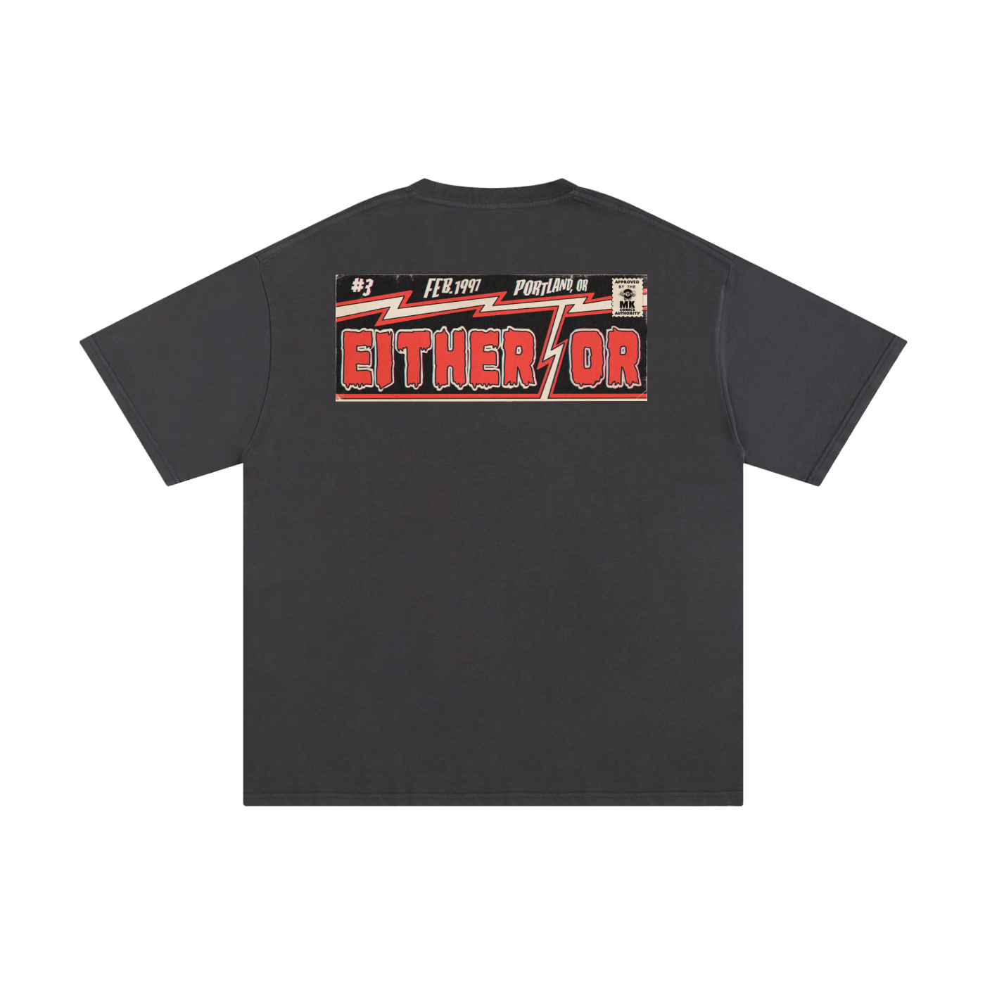 Either/Or - Unisex Pure Cotton T-Shirt
