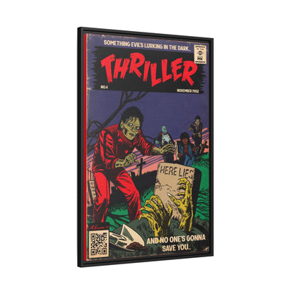Michael Jackson- Thriller - Gallery Canvas Wraps, Vertical Frame