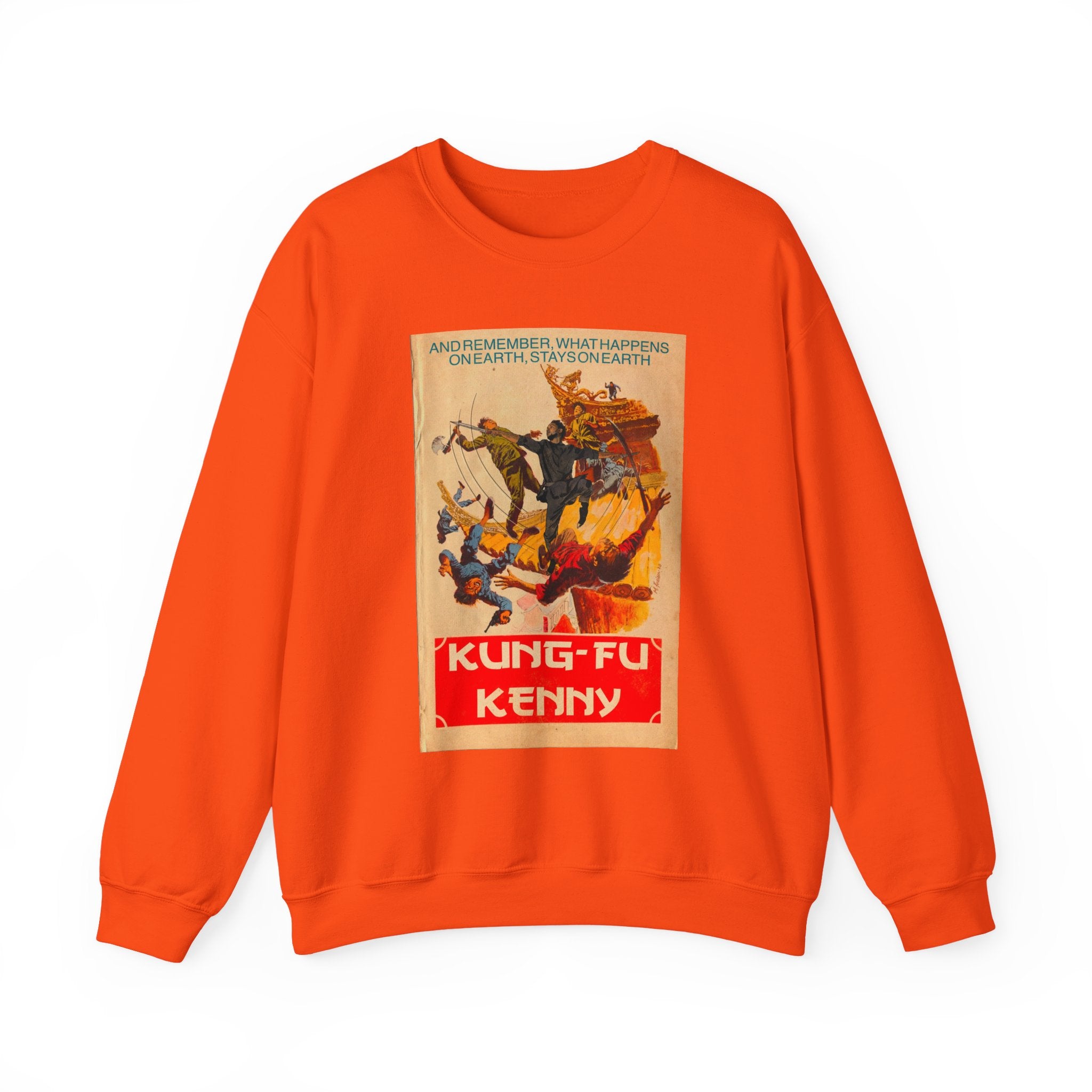 Kung Fu Kenny - Unisex Heavy Blend™ Crewneck Sweatshirt