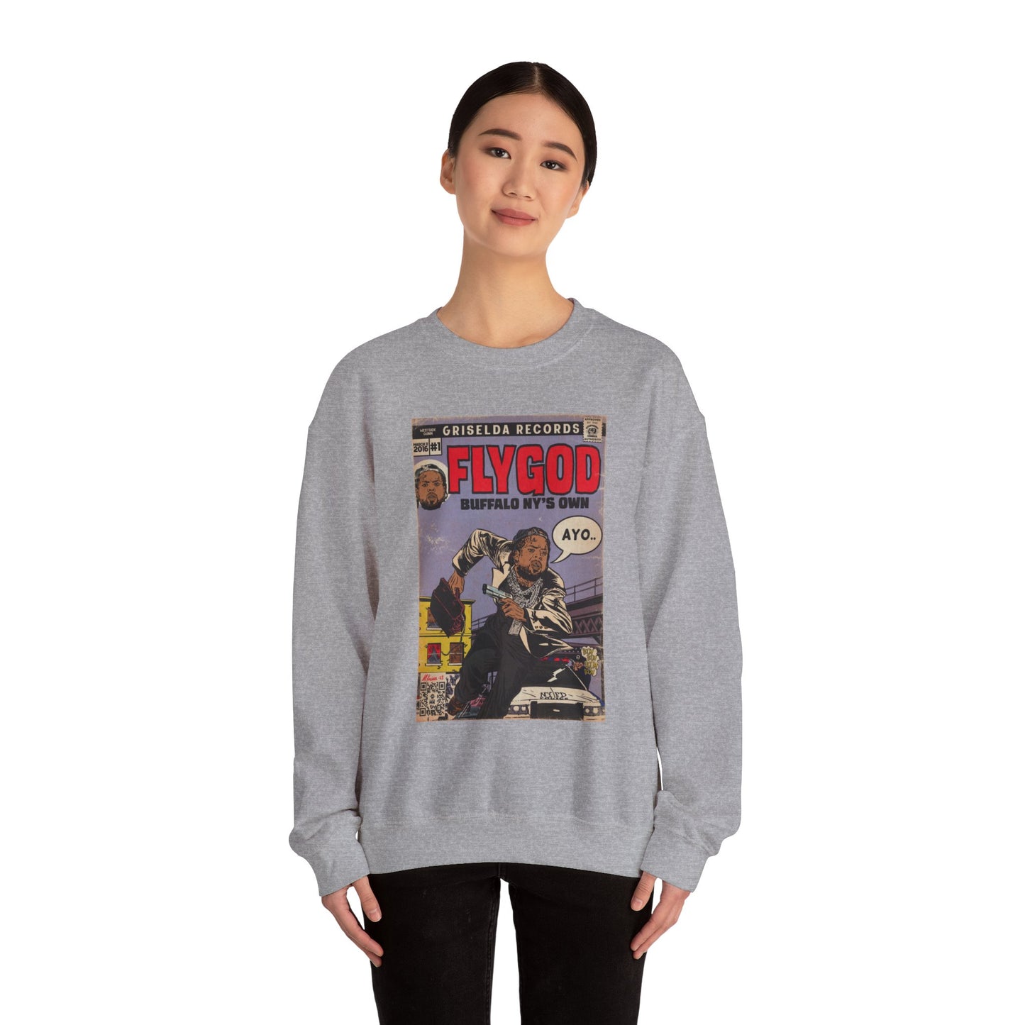 Westside Gunn - Flygod - Unisex Heavy Blend™ Crewneck Sweatshirt