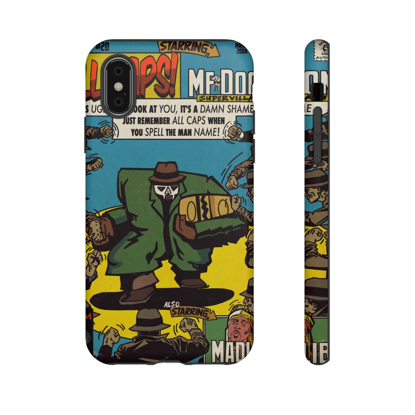 MF DOOM - All Caps - Tough Phone Cases