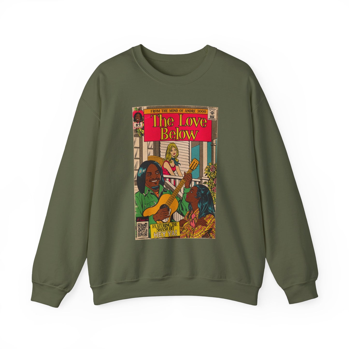 OutKast- Andre 3000- The Love Below - Unisex Heavy Blend™ Crewneck Sweatshirt