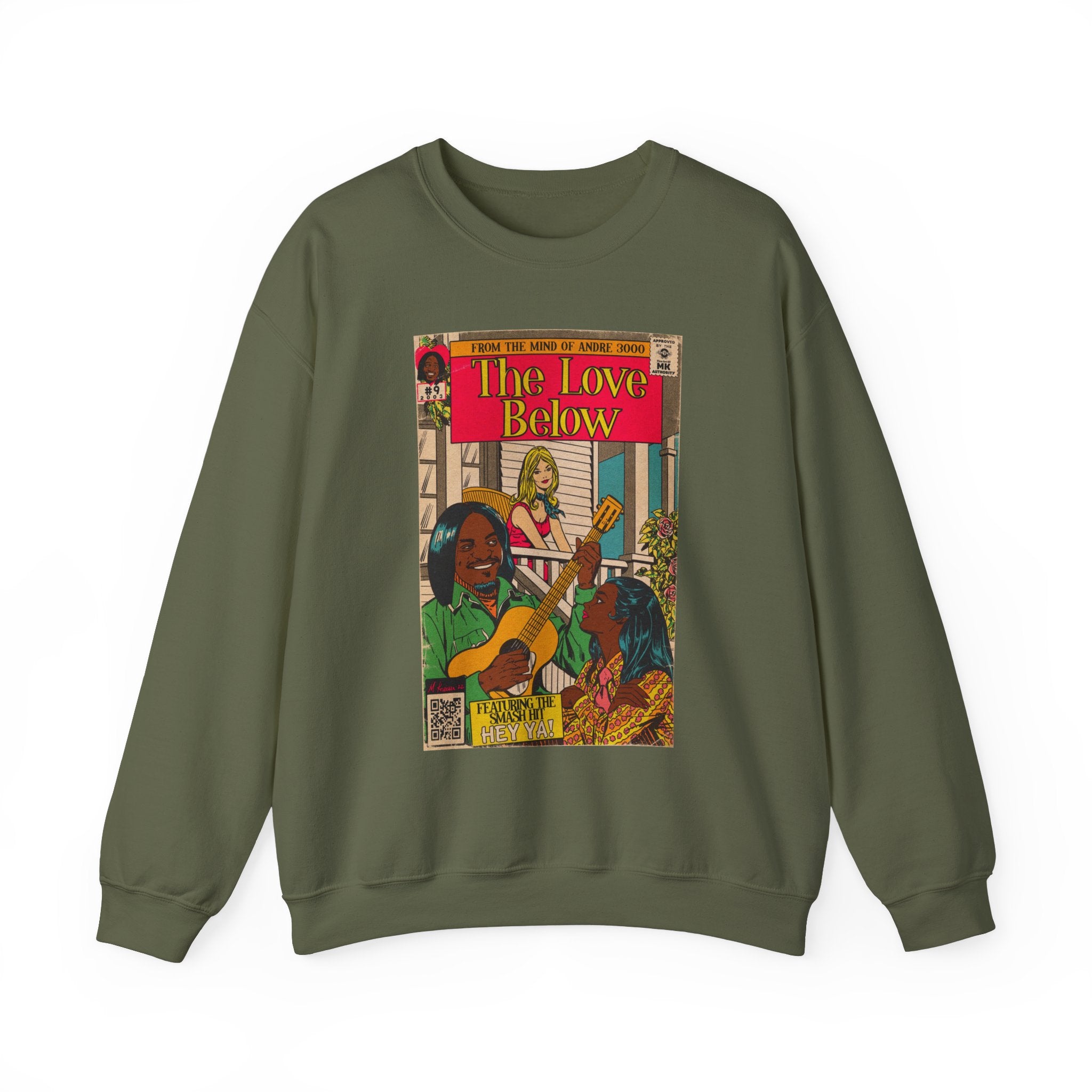 The Love Below - Unisex Heavy Blend™ Crewneck Sweatshirt