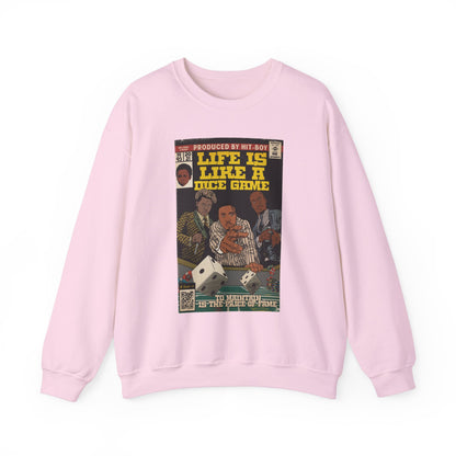 Nas, Cordae, & Freddie, Life Is Like A Dice Game - Unisex Heavy Blend™ Crewneck Sweatshirt