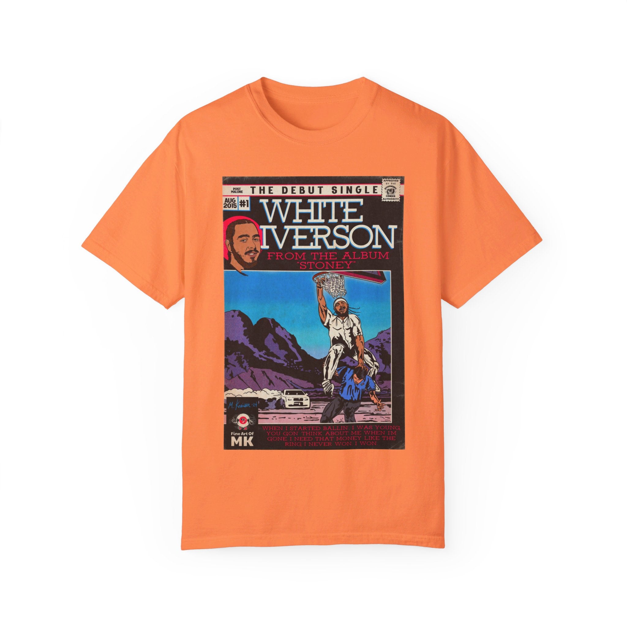 White Iverson - Unisex Comfort Colors T-shirt