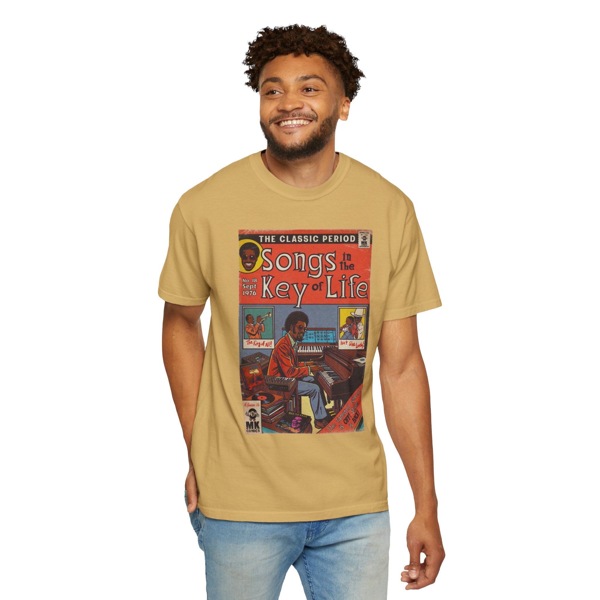 Songs in the Key of Life - Unisex Comfort Colors T-shirt