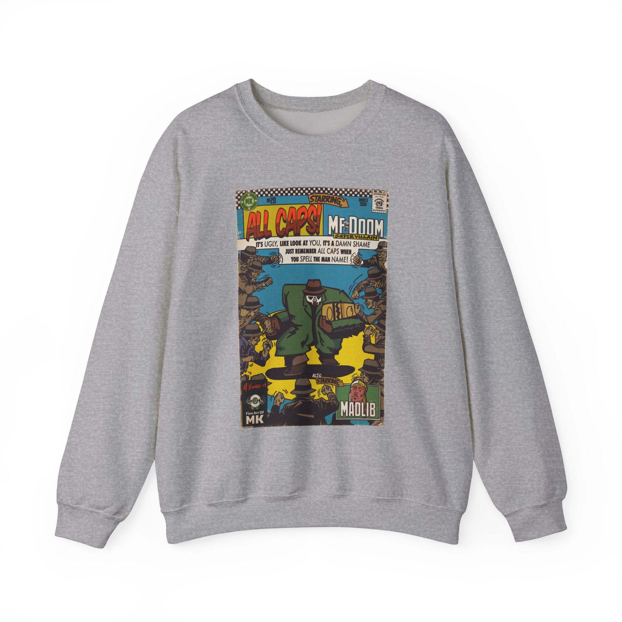 All Caps - Unisex Heavy Blend™ Crewneck Sweatshirt