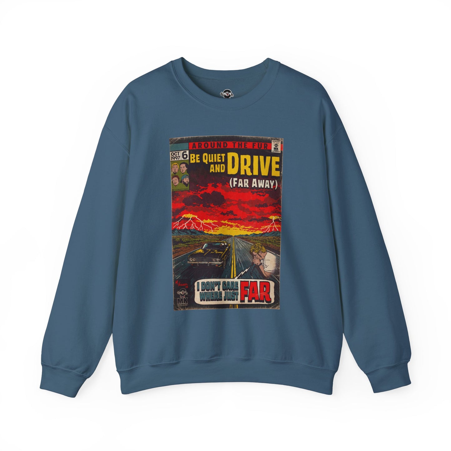 Be Quiet and Drive - Unisex Heavy Blend™ Crewneck Sweatshirt