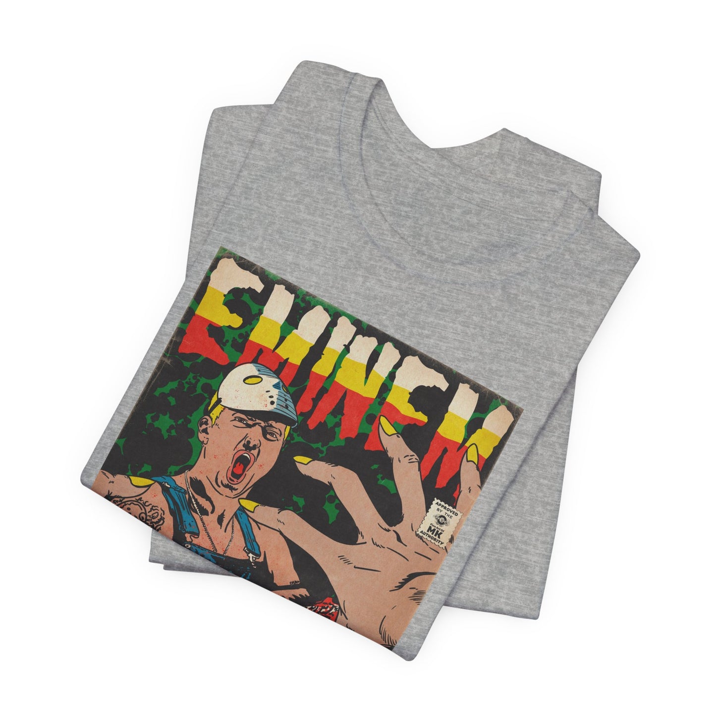 Eminem - Comic Book Art -  Unisex Jersey Short Sleeve Tee