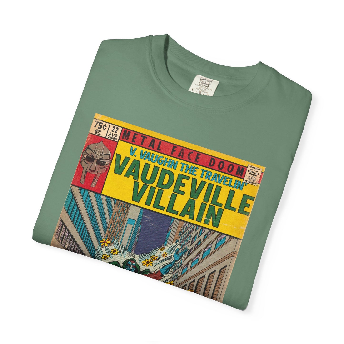 MF DOOM - Vaudeville Villian - Unisex Comfort Colors T-shirt