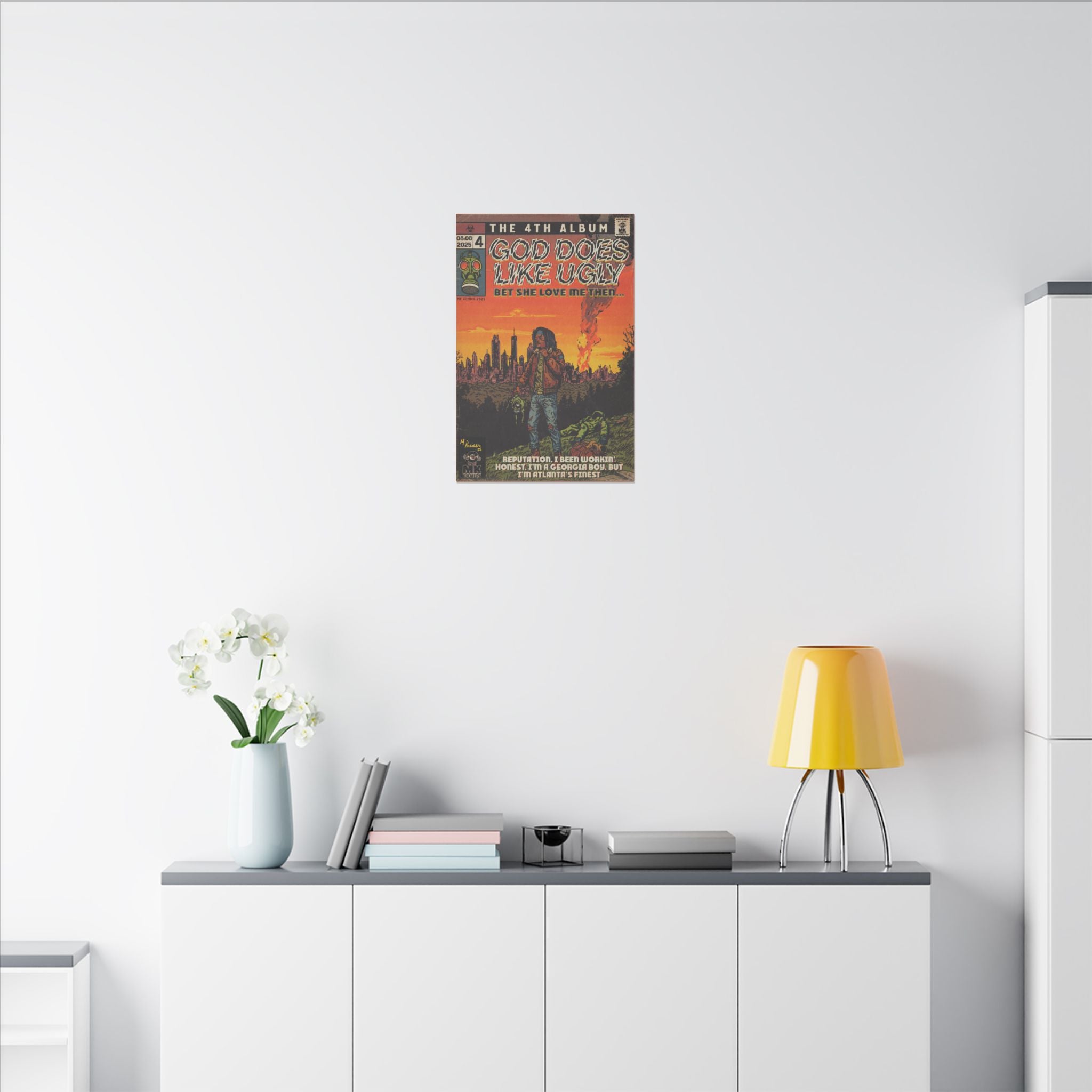 God Does Like Ugly - Matte Canvas, Stretched, 0.75" (Multi-Size)
