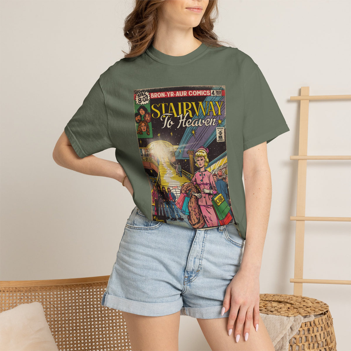Stairway - Unisex Comfort Colors T-Shirt