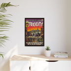 Toxicity - Matte Canvas, Framed (Multi-color)