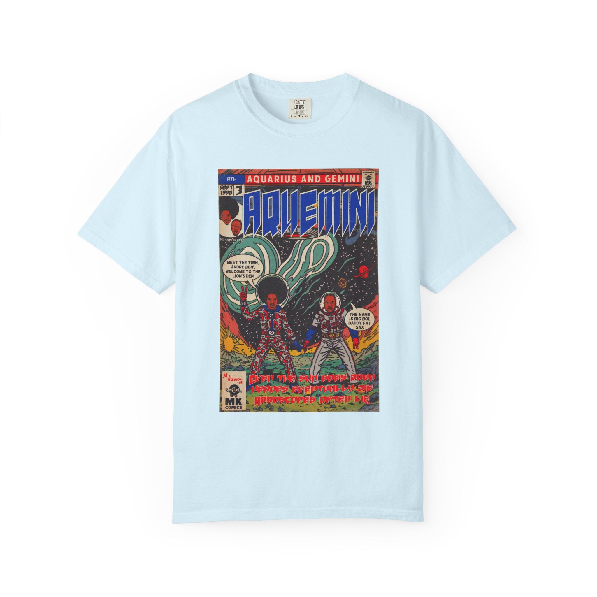 Aquemini - Comic Book Art - Unisex Comfort Colors T-shirt
