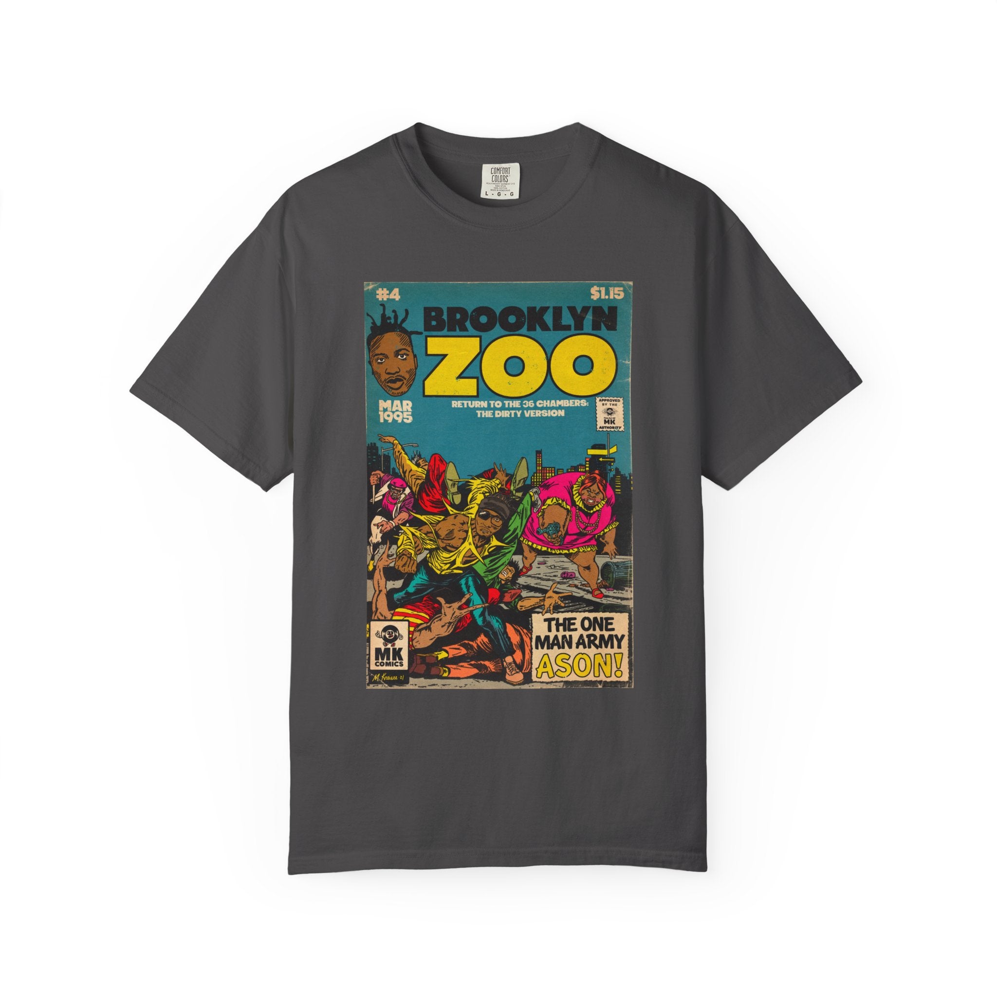 Brooklyn Zoo - Unisex Comfort Colors T-shirt