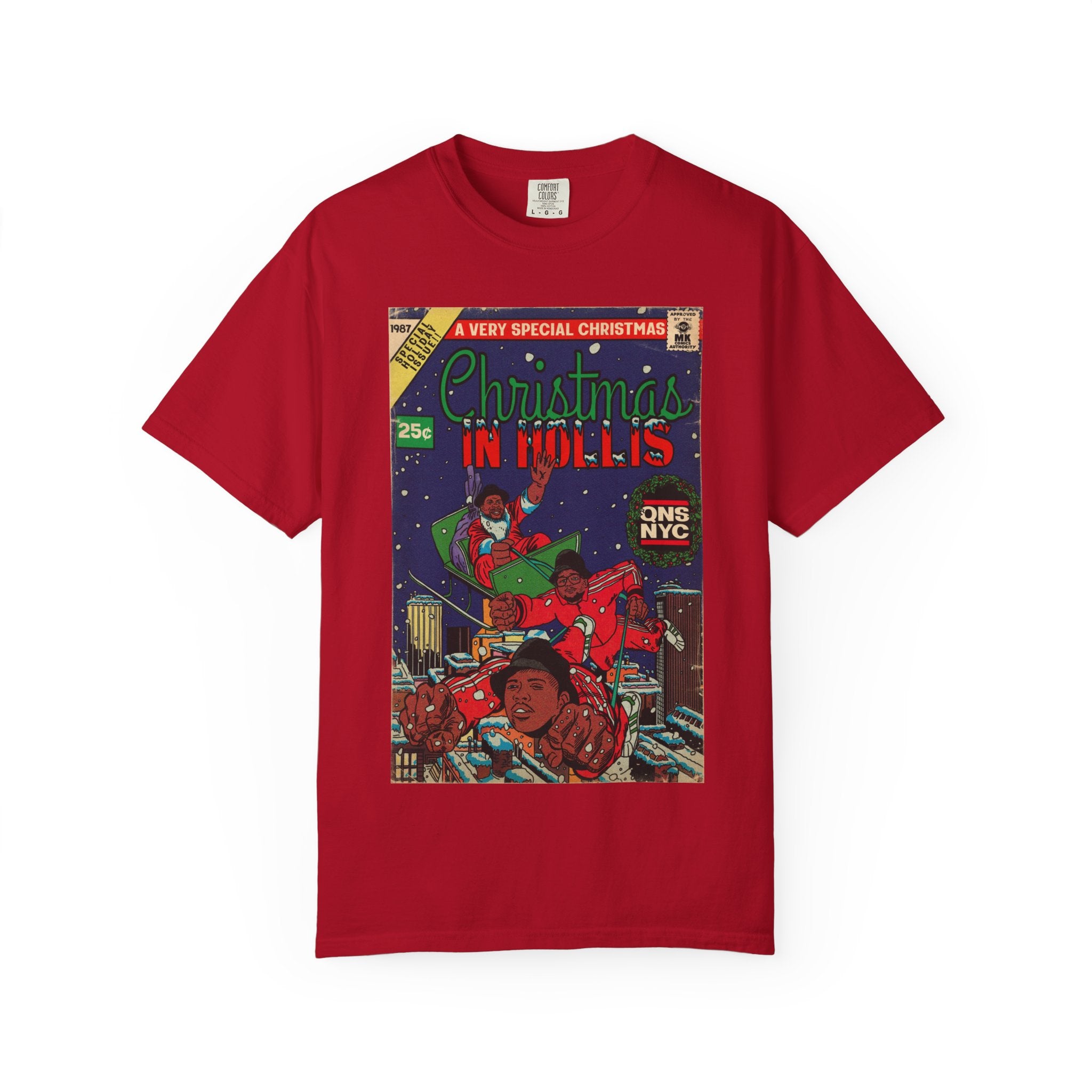 Christmas in Hollis - Unisex Comfort Colors T-shirt