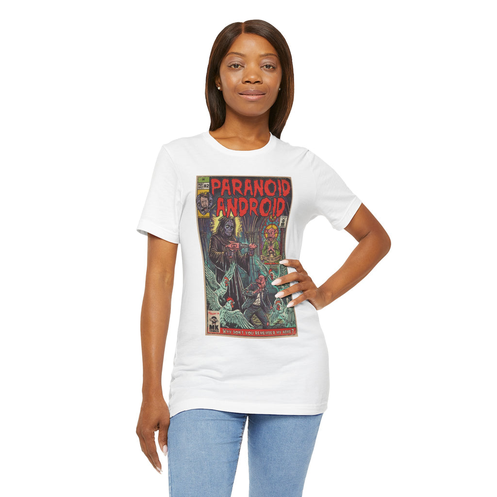 Paranoid Android - Unisex Jersey Short Sleeve Tee