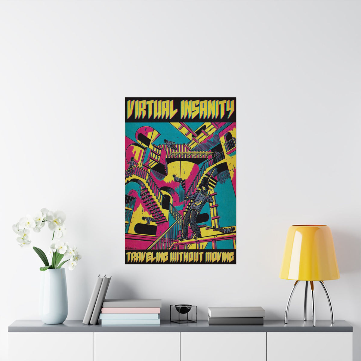 Virtual Insanity - Matte Vertical Posters