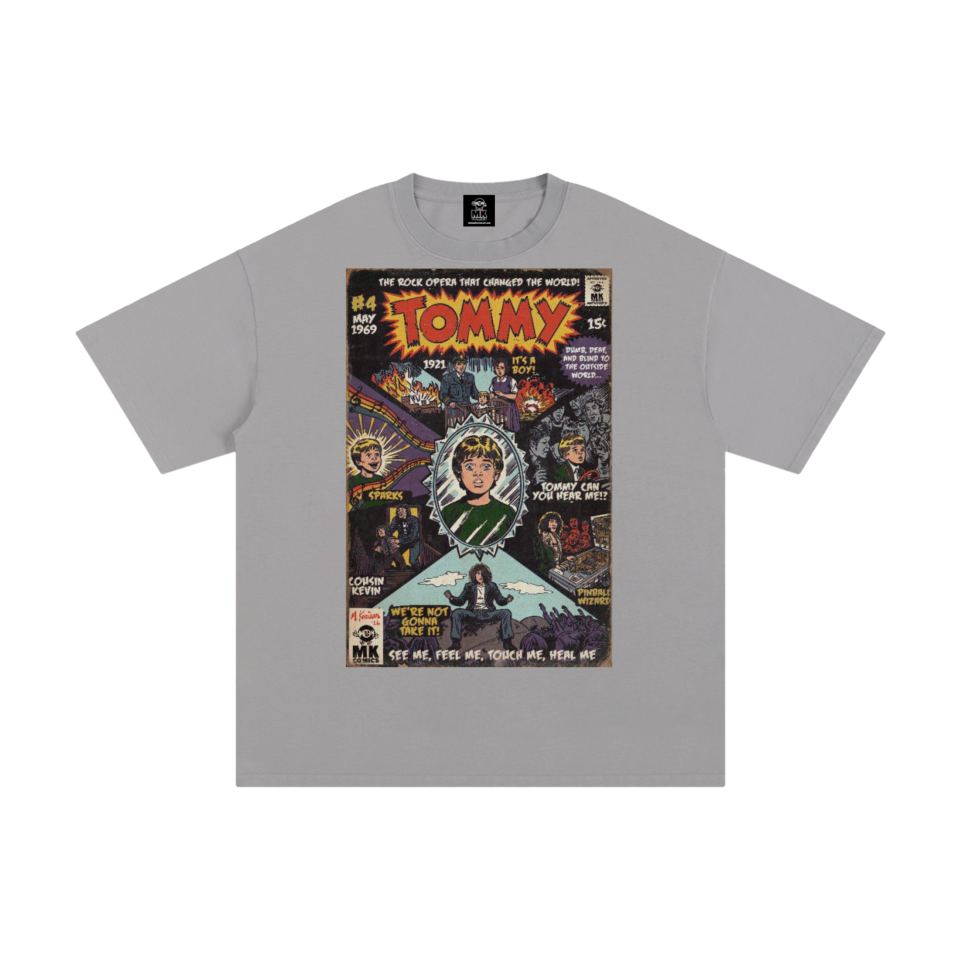 Tommy - Unisex Pure Cotton T-Shirt